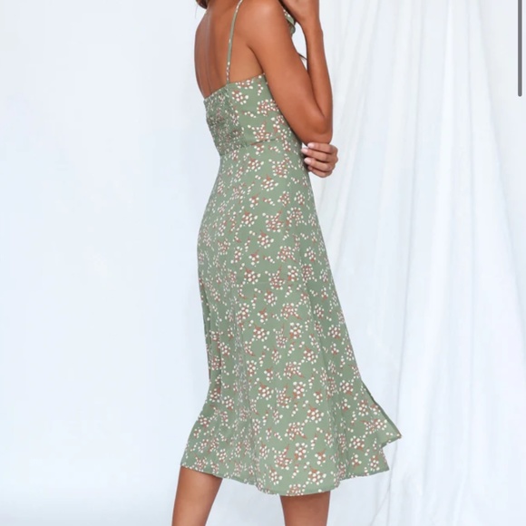 Dame Nature Midi Dress Fortunate One - Picture 4 of 12